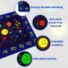 Garvee Kids Play Mat 8×10 City Life Fun Carpet Car Rug Soft Large Area Rug Educational Car Rugs for Kids Play with Cars and Toys Road Traffic Playmat for Bedroom Nursery Playroom Classroom, Grey(Solar System)