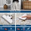 Garvee 2×6 Vintage Kitchen Rugs Non Slip Washable, Distressed Medallion Runner Rug for Bathroom, Non Shedding Low Pile Farmhouse Rugs Stain Resistant Foldable Soft Mats for Entryway, Bedroom, Blue(Vintage|taupe)