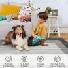 Garvee 9×12 Border Area Rug Modern Contemporary Washable Non Slip Rug Stain Resistant Soft Low Pile Carpet for Living Room Bedroom Dining Room Hallway Office Farmhouse Home Decor, Black Grey(Border-black Grey)