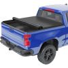 Garvee Soft Roll-up Truck Bed Tonneau Cover Compatible with 2004-2024 Ford F-150 5.5 ft (67 in) Bed(|6.5FT)