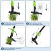 Garvee 40″ Long Handle Stand Up Weed Puller – 4-Claw with Ejector Gardening Hand Weeding Tool Easy-Eject Easily Remove Weeds Without Bending, Pulling, or Kneeling.(40 In Green)