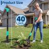 Garvee 40″ Long Handle Stand Up Weed Puller – 4-Claw with Ejector Gardening Hand Weeding Tool Easy-Eject Easily Remove Weeds Without Bending, Pulling, or Kneeling.(40 Inch)