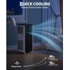 Garvee 8000 BTU Portable Air Conditioner, 3-in-1 Cooling, Dehumidifying & Fan for Rooms Up to 350 Sq. Ft | Quiet Sleep Mode | Energy-Saving 24-Hr Timer | AC Unit w/Remote & Full Window Kit, Black(8K Black Top)