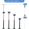 Garvee RV Slide Out Support Jacks (Set of 6) – 30,000lb Heavy Duty Rv Stabilizer Jacks Support, 21″-49″ Quick-Lift Adjustable – Power Drill & Hand Crank Compatible for Campers, Travel Trailers & RVs(4 Pack)