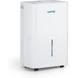 Garvee 22 Pint Dehumidifier for up to 1500 Sq.Ft, Energy Star Certified with Reusable Washable Filter, Ideal for Basements, Medium-Large Rooms, Bathrooms, White(35 Pints – 4500 Sq.Ft)