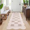 Scalloped Checkered|beige
