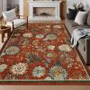 Floral | Brick Red