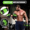 Garvee Adjustable Dumbbell Set, 44/66/88Lbs Free Weight Set with Connector, 4 in 1 Gym Set Used as Kettlebell, Dumbbell, Push up Stand, Weight Plate, Home Gym Weight Dumbbells Set, Fitness Exercises(Green)