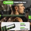 Garvee Adjustable Dumbbell Set, 44/66/88Lbs Free Weight Set with Connector, 4 in 1 Gym Set Used as Kettlebell, Dumbbell, Push up Stand, Weight Plate, Home Gym Weight Dumbbells Set, Fitness Exercises(Green)