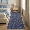 Garvee 5×7 Washable Area Rug for Living Room, Neutral Throw Rugs with Rubber Backing, Non Shedding Stain Resistant Modern Solid Color Rug Low Pile Ultra Soft Foldable Mats for Nursery Bedroom, Beige(Solid Color|blue)