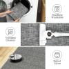 Garvee 5×7 Washable Area Rug for Living Room, Neutral Throw Rugs with Rubber Backing, Non Shedding Stain Resistant Modern Solid Color Rug Low Pile Ultra Soft Foldable Mats for Nursery Bedroom, Beige(Solid Color|grey)
