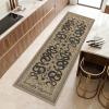 Garvee Snake Gothic 6×9 Area Rug Dark Whimsical Moody Witchy Unique Soft Thin Large Carpet for Living Room Bedroom Dining Room Playroom Indoor Decor Low Pile TPE Backing Taupe(Taupe)
