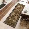 Garvee Snake Gothic 6×9 Area Rug Dark Whimsical Moody Witchy Unique Soft Thin Large Carpet for Living Room Bedroom Dining Room Playroom Indoor Decor Low Pile TPE Backing Taupe(Brown)