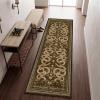 Garvee Snake Gothic 6×9 Area Rug Dark Whimsical Moody Witchy Unique Soft Thin Large Carpet for Living Room Bedroom Dining Room Playroom Indoor Decor Low Pile TPE Backing Taupe(Brown)