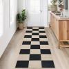 Checkerboard|black&tan