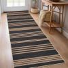 Striped|black/Brown