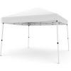 Canopy Tent, Garvee 12X12 FT Pop Up Canopy Outdoor Instant Tent Slant Legs with Carrying Bag, Portable Gazebo Shelter for Patio Deck Garden Beach – 10X10 FT Canopy Cover(White)