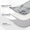 Garvee 10×13 Large Fluffy Living Room Area Rug Soft Plush Bedroom Throw Carpet Modern Solid Color Shaggy Rug Non Slip Non Shedding Fuzzy Faux Fur Area Rug for Nursery Home Decor, Light Grey