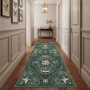 Garvee Mushroom 5×7 Area Rugs for Living Room, Dark Academia Gothic Rug, Non Slip Animal Print Washable Rugs 5×7 Low Pile Bedroom Decor Bug Carpet with Rubber for Playroom Dining Room Office, Black(Green)