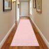 Garvee Washable Jute Color Rugs for Bedroom Grils, 5×7 Living Room Rug Non Slip Playroom Rug Soft Non Shedding Bedroom Rugs Low Pile Stain Resistant Carpet for Nursery Dining Room, Jute Color(Bow|pink)