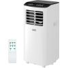 Garvee 8,000 BTU Portable Air Conditioner, 3-in-1 Portable AC Unit with Cool, Dehumidifier & Fan Modes, Covers Rooms up to 350 sq.ft, Sleep Mode, Remote Control, Timer & Full Window Kit(White Body Black Panel)