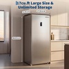 Garvee 17 Cu.ft. Convertible Upright Freezer, 480L Capacity Standing Up Freezer with No Frost & Digital Control, Ideal for Garage, Kitchen, Home, Office