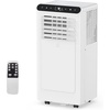 GarveeHome 14,000 BTU Portable Air Conditioners, Portable AC Unit with Remote Control for Rooms up to 750 Sq.Ft, 3 in-1 Air Conditioner with Fan & Dehumidifier Mode, Energy Saving Sleep Mode(White-E)