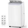 Garvee 14,000 BTU Portable Air Conditioner for Room Up to 750 Sq.Ft, 4 in-1 AC Unit with Cooling, Fan, Dehumidifier & Sleep Mode, Remote Control & Window Kit Included for Home, Office, Apartment,White