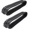 Garvee 180x60x35 Rubber Tracks Set of 2 – Mini Excavator Replacement Tracks with High-Strength Rubber, Heavy Duty and Tear-Resistant(1860-A)