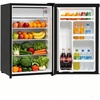 Garvee 4.5 Cubic Feet Compact Freezer-Fridge Combo, Ultra-Quiet Operation, Reversible Door Mini Refrigerator, Adjustable Temperature Control, Energy Saving Small Fridge for Bedroom Home Office Dorm