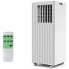 GarveeHome 14,000 BTU Portable Air Conditioners, Portable AC Unit with Remote Control for Rooms up to 750 Sq.Ft, 3 in-1 Air Conditioner with Fan & Dehumidifier Mode, Energy Saving Sleep Mode(Black Cover)
