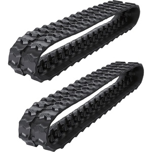 Garvee 180x60x35 Rubber Tracks Set of 2 – Mini Excavator Replacement Tracks with High-Strength Rubber, Heavy Duty and Tear-Resistant(1860-A)