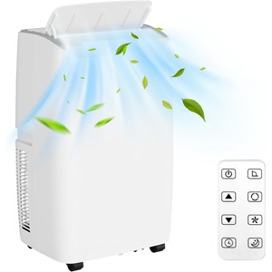GarveeHome 14,000 BTU Portable Air Conditioners, Portable AC Unit with Remote Control for Rooms up to 750 Sq.Ft, 3 in-1 Air Conditioner with Fan & Dehumidifier Mode, Energy Saving Sleep Mode(White)