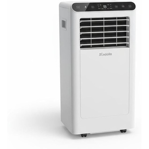 GarveeHome 14,000 BTU Portable Air Conditioners, Portable AC Unit with Remote Control for Rooms up to 750 Sq.Ft, 3 in-1 Air Conditioner with Fan & Dehumidifier Mode, Energy Saving Sleep Mode(White-E)