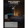 Garvee 14,000 BTUs Portable Air Conditioners, Remote Control, Dehumidifier, Fan with Digital Display, Up to 750 Sq.Ft Cool/Fan/Dry/Sleep, Quiet, LCD Remote, Fast Cooling, Dust Filter,Black