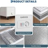 Garvee 14.5cuft Chest Freezer, Large Capacity Freezer Stand Alone with 6 Movable Wheels, Mechanical Temperature Control, 2 Removable Baskets, for Garage/Home/Office, White(14.5 Cubic Feet)