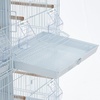 Garvee Bird Cage, 23”L Stackable Breeding Bird Cage, Divided Breeder Cage w/Individual Removeble Tray, Application for Conure,Macaw,Budgie,Cockatiel,Lovebirds,Parakeet(33”L x 69”H)