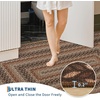 Garvee Easy Jute 4×6 Outdoor Rug Washable Non Slip Braided-Print Neutral Rugs for Living Room Ultra-Thin Non-Shedding Foldable Rug Indoor Outdoor Farmhouse Rugs for Bedroom Kitchen Porch Orange/Brown(Orange/Brown)