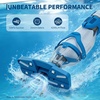 Garvee Handheld Pool Vacuum with Telescopic Pole, Updated Swimming Cordless Rechargeable Pool Cleaner 19.8GPM Powerful Suction for Above Ground/Inground Pools/Spa/Hot Tub, Dual-Filter Cleaning System(L2)