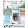 Garvee Portable Air Conditioner 14,000BTU, Remote Control, Portable AC Unit, Dehumidifier, Fan, 850Sq.Ft Cool/Dry/Swing,Quite,LCD Display,Fast Cool, Air Purification,1400W, CEER7.83,Grey(Gray)
