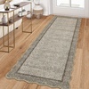 Garvee Scalloped Washable Rugs 10×14 Rug for Living Room Bedroom Rug Modern Large Area Rug Non Slip Throw Rugs Soft Low Pile Stain Resistant Carpet for Dorm Dining Room Dorm, 10’x14′ Beige(A-scalloped|taupe)
