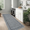 Garvee Scalloped Washable Rugs 10×14 Rug for Living Room Bedroom Rug Modern Large Area Rug Non Slip Throw Rugs Soft Low Pile Stain Resistant Carpet for Dorm Dining Room Dorm, 10’x14′ Beige(A-scalloped|grey)