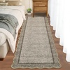 Garvee Scalloped Washable Rugs 10×14 Rug for Living Room Bedroom Rug Modern Large Area Rug Non Slip Throw Rugs Soft Low Pile Stain Resistant Carpet for Dorm Dining Room Dorm, 10’x14′ Beige(A-scalloped|taupe)