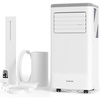 Garvee 8000 BTUs Portable Air Conditioner,Up to 350 Sq.Ft. Remote Control 48dB Portable AC Unit, Dehumidifier, Fan, Sleep, 24H Timer&Installation Kit, DOE Certified, Ceer 6.2, White+Black Panel(White)