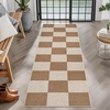 Checkered - Brown