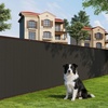 Garvee Heavy Duty Privacy Fence Screen 6′ x 50′, 180 GSM HDPE Black Fence Cover with Metal Grommets & Zip Ties for Balcony, Garden, Deck, Backyard Outdoor(4*50 FEET)