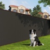 Garvee Heavy Duty Privacy Fence Screen 6′ x 50′, 180 GSM HDPE Black Fence Cover with Metal Grommets & Zip Ties for Balcony, Garden, Deck, Backyard Outdoor(6*50 FEET)