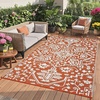 Boho - Orange Red White