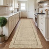 Garvee Scalloped Washable Rugs 10×14 Rug for Living Room Bedroom Rug Modern Large Area Rug Non Slip Throw Rugs Soft Low Pile Stain Resistant Carpet for Dorm Dining Room Dorm, 10’x14′ Beige(A-scalloped|jute Color)