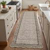 Garvee Scalloped Washable Rugs 10×14 Rug for Living Room Bedroom Rug Modern Large Area Rug Non Slip Throw Rugs Soft Low Pile Stain Resistant Carpet for Dorm Dining Room Dorm, 10’x14′ Beige(A-scalloped|taupe)